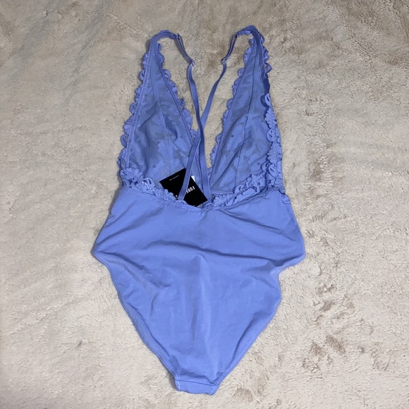 Forever21 Lilac Bodysuit Women’s Small - Picture 3 of 4
